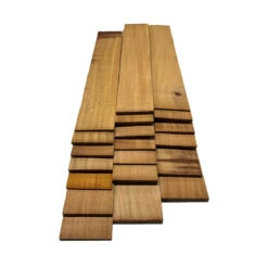 Pack Of 20 Pieces, Mahogany Cutoff Boards (Thin Stock Lumber)-22" X 4" X 1/8" To 1/2"