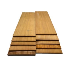 Pack Of 10 Pieces, Mahogany Cutoff Boards (Thin Stock Lumber)-22" X 8-1/4" X 1/8" To 1/2"