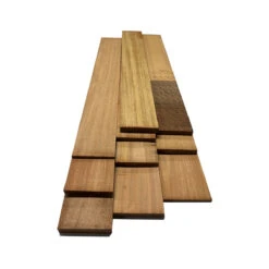 Pack Of 10 Pieces, Mahogany Cutoff Boards (Thin Stock Lumber)-22" X 3" X 1/8" To 1/2"