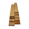 Pack Of 10 Pieces, Mahogany Cutoff Boards (Thin Stock Lumber)-22" X 4" X 1/8" To 1/2"