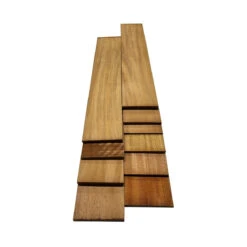 Pack Of 10 Pieces, Mahogany Cutoff Boards (Thin Stock Lumber)-22" X 4" X 1/8" To 1/2"