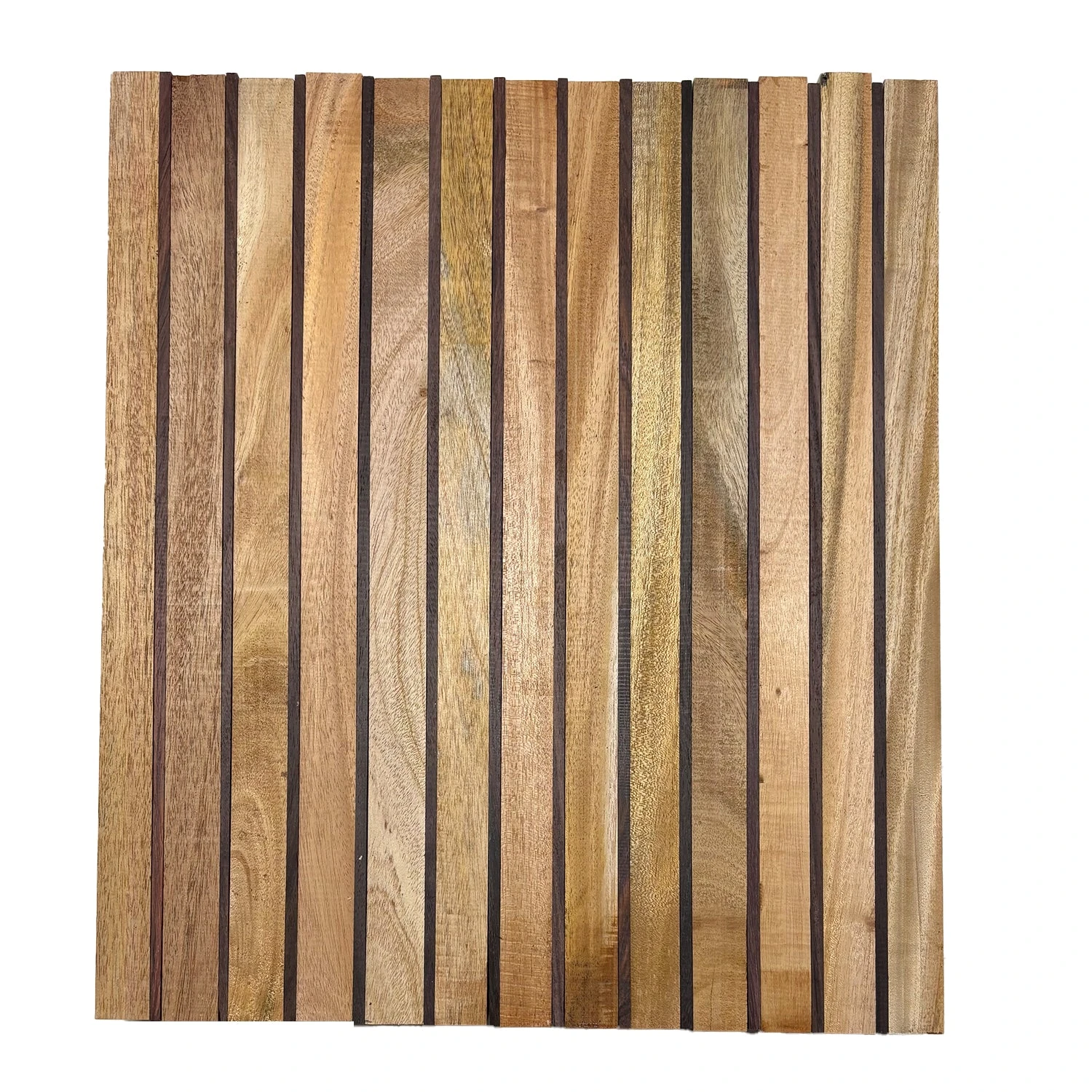 Combo Of 24 , DIY Cutting Board Kit | Mahogany (3/4" X 2" X 18"), East Indian Rosewood (1/8" X 2" X 18") - Image 2