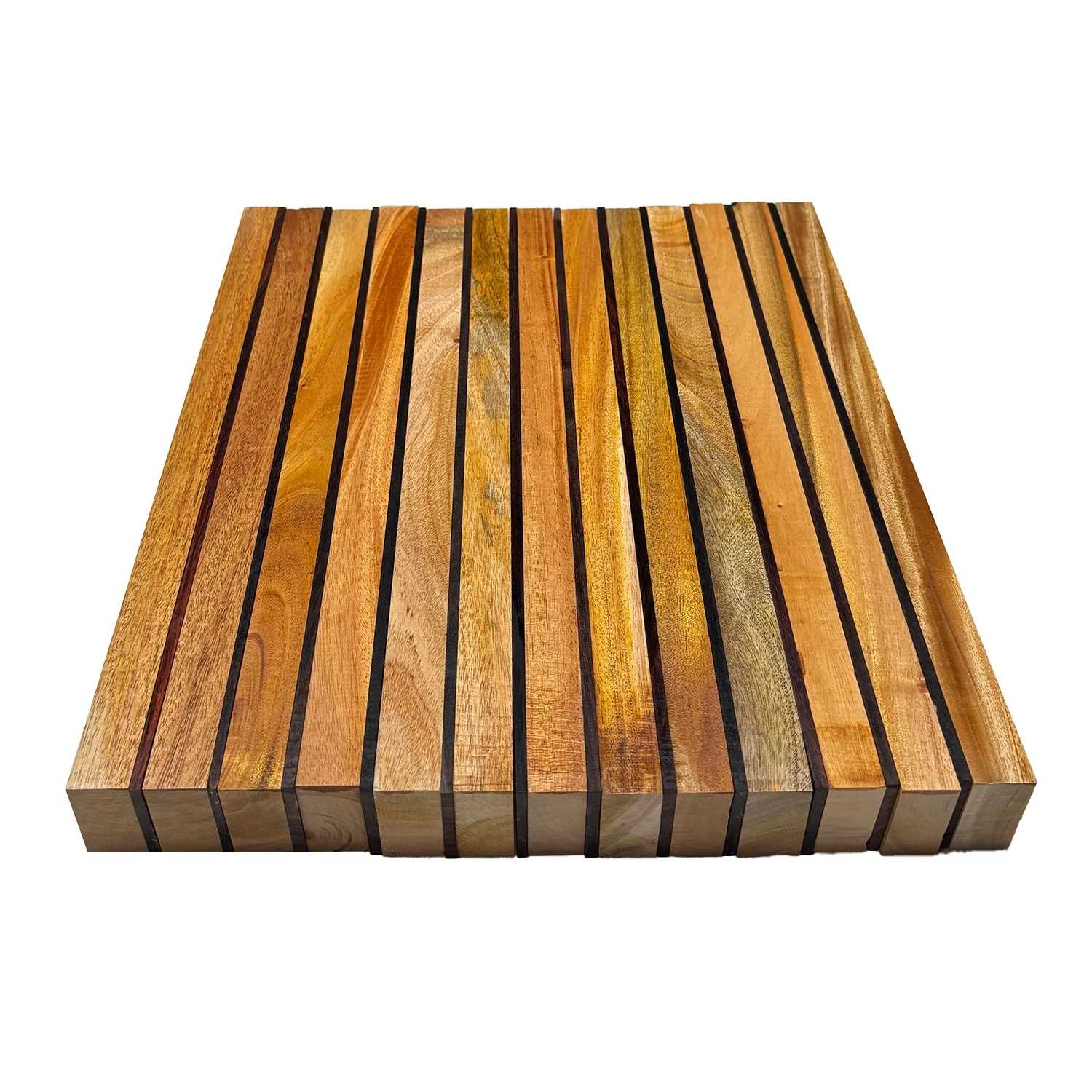 Combo Of 24 , DIY Cutting Board Kit | Mahogany (3/4" X 2" X 18"), East Indian Rosewood (1/8" X 2" X 18") - Image 8