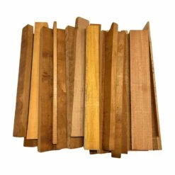 Box Of Genuine Mahogany Wood Cutting Board Cutoffs