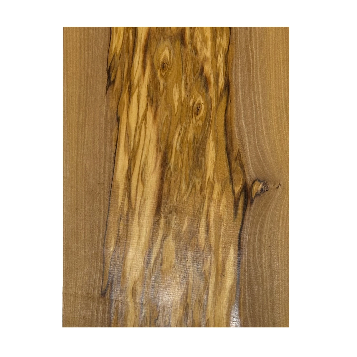 Olivewood Guitar Drop Top 21-1/4" X 7-1/2" X 3/8" #101 - Image 5