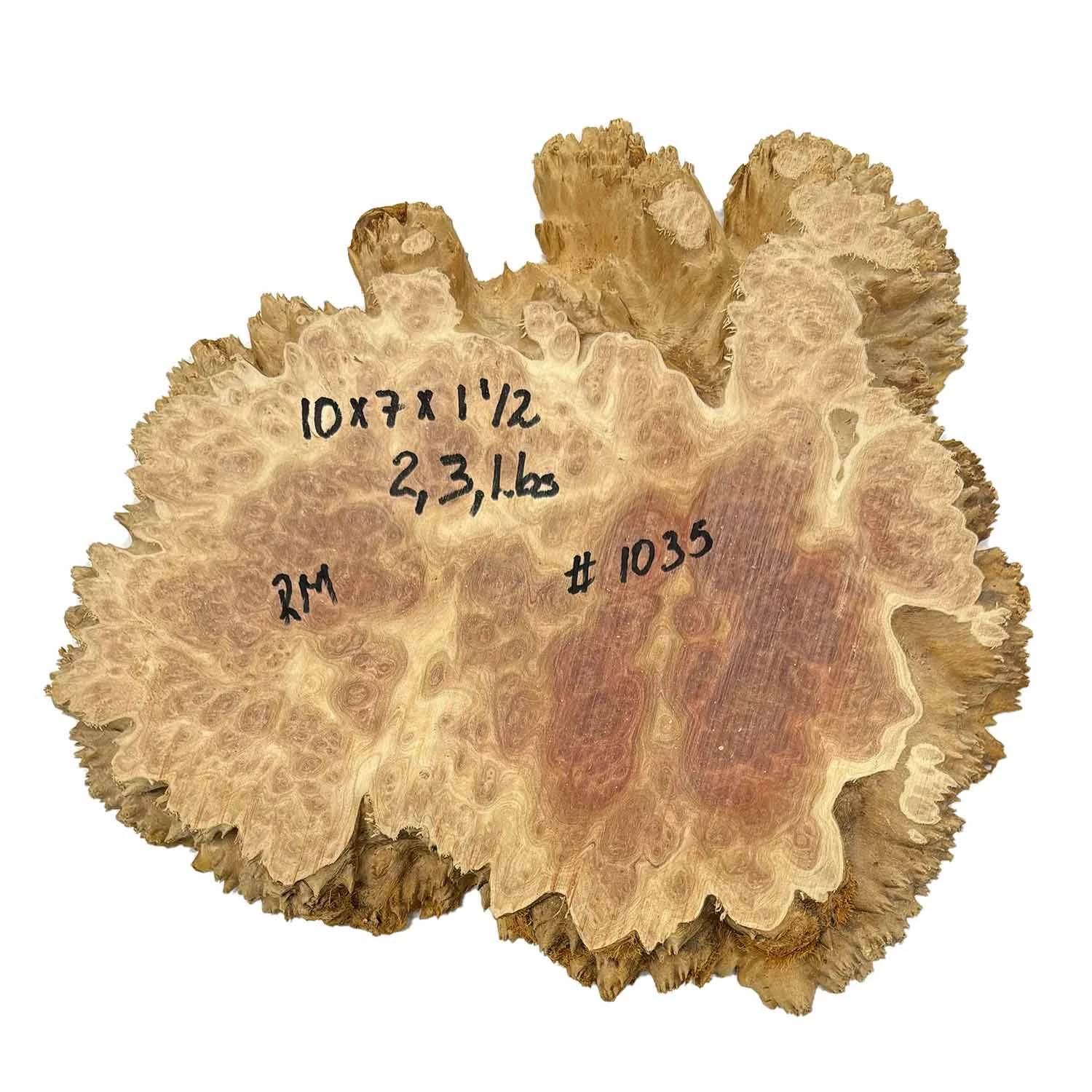 Red Mallee Burl Cookies - 10" X 7" X 1-1/2" #1035