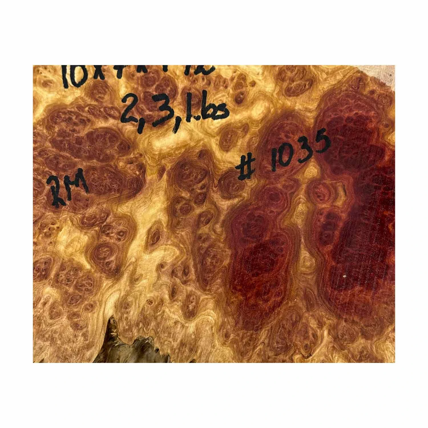 Red Mallee Burl Cookies - 10" X 7" X 1-1/2" #1035 - Image 4