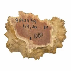Red Mallee Burl Cookies - 7" X 4" X 1-3/4" #1080