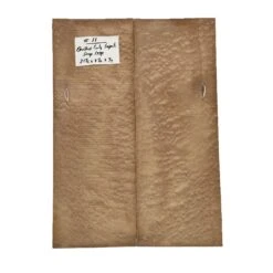 Quilted Curly Sapele Guitar Drop Tops - 21-1/2" X 7-1/2" X 1/4" #11