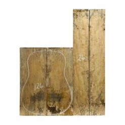 Flame Tamarind Dreadnought Guitar Back And Side Set #126