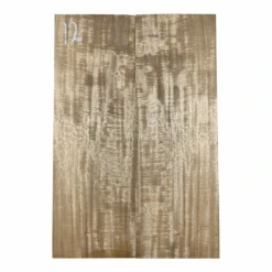 Flame Acacia Guitar Drop Top - 22" X 7-1/4" X 3/8" #12