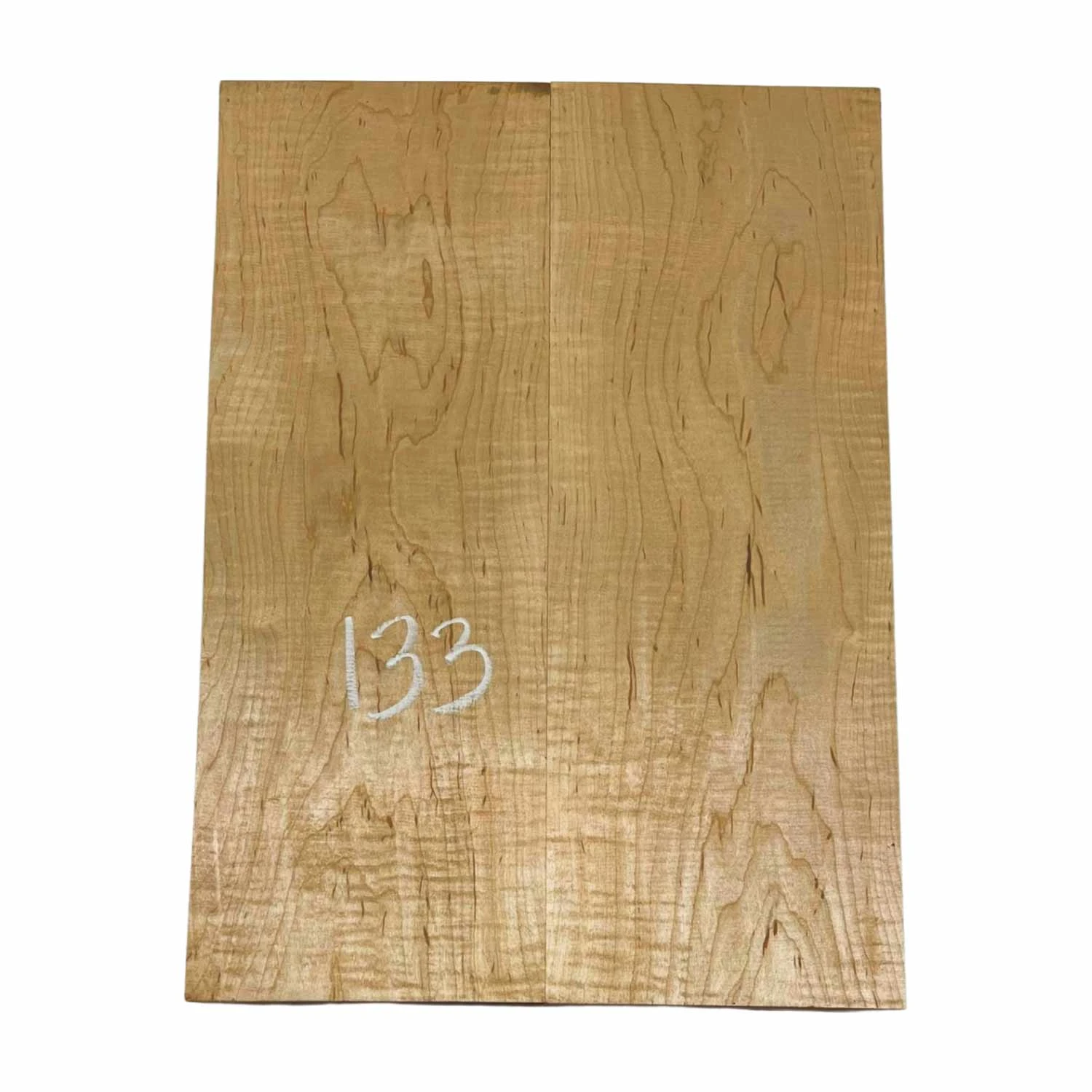 Flame Maple Guitar Carved Top 20" X 7-1/4" X 1" #133 - Image 2