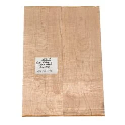 Curly Flame Hard Maple Drop Top 21" X 7-1/4" X 3/8" #154-A