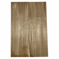 Flame Acacia Guitar Drop Top - 22" X 7-1/4" X 3/8" #17