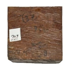 Australian Yellow Box Burl Wood Bowl Blank, 7" X 7" X 3" | #207