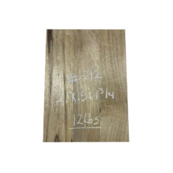 Black Limba Guitar Body Blank - 21" X 15" X 1-3/4", 12 Lbs (3 Pcs Glued) #212