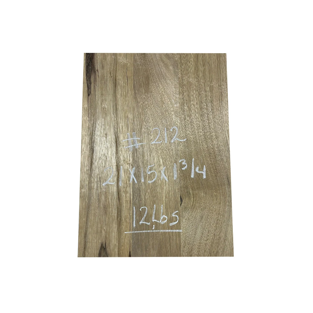 Black Limba Guitar Body Blank - 21" X 15" X 1-3/4", 12 Lbs (3 Pcs Glued) #212