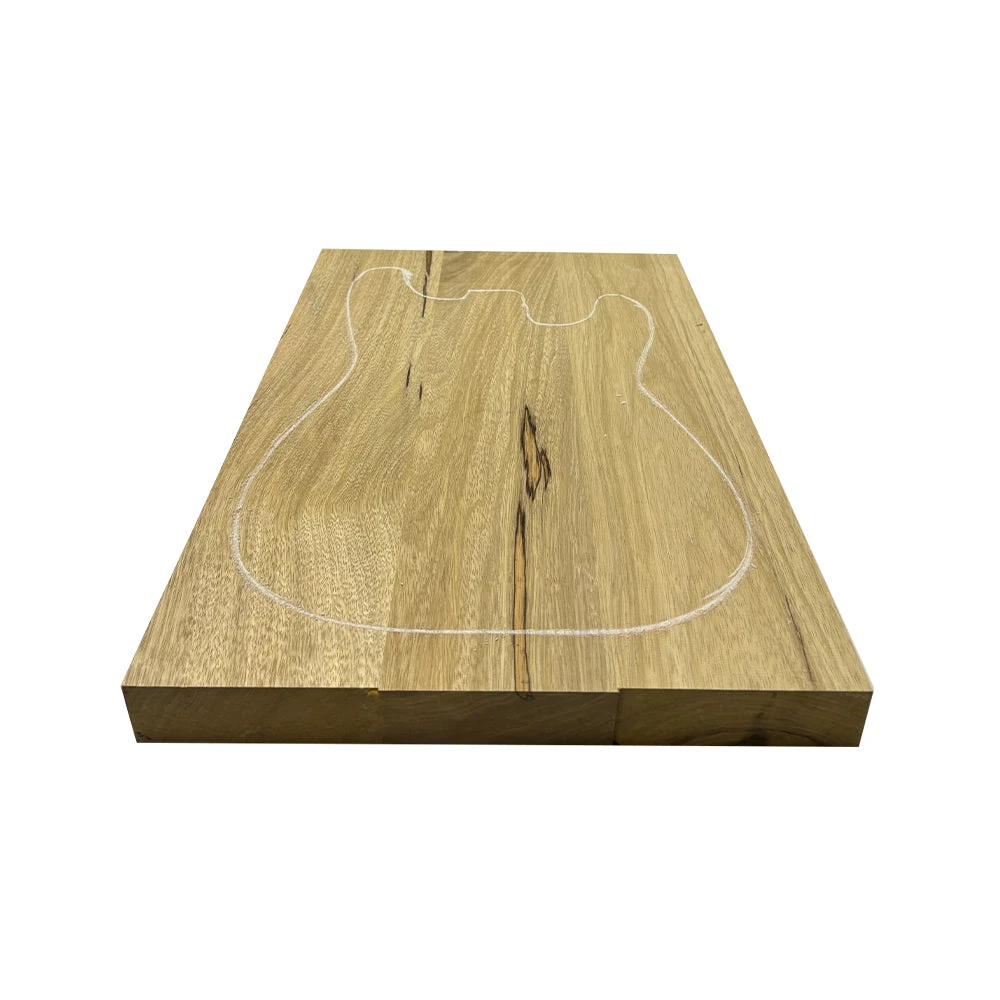 Black Limba Guitar Body Blank - 21" X 15" X 1-3/4", 12 Lbs (3 Pcs Glued) #212 - Image 6