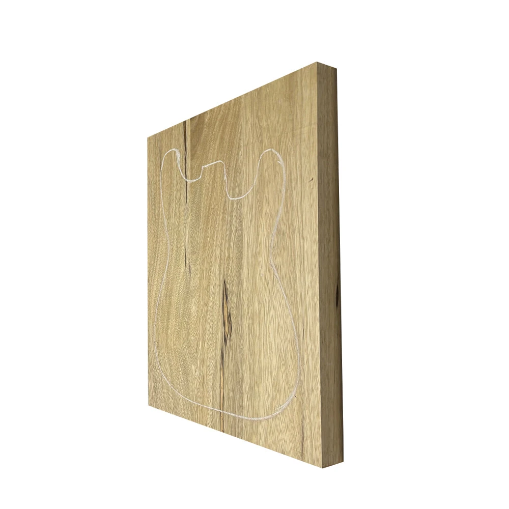 Black Limba Guitar Body Blank - 21" X 15" X 1-3/4", 12 Lbs (3 Pcs Glued) #212 - Image 7