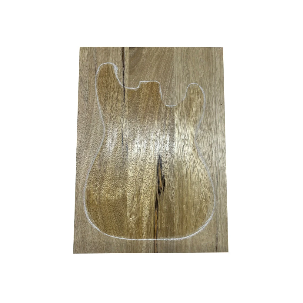 Black Limba Guitar Body Blank - 21" X 15" X 1-3/4", 12 Lbs (3 Pcs Glued) #212 - Image 8