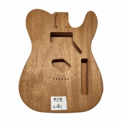 TL-Style African Mahogany Unfinished Fender Guitar Body #218