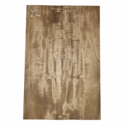 Flame Acacia Guitar Drop Top - 22" X 7-1/4" X 3/8" #22