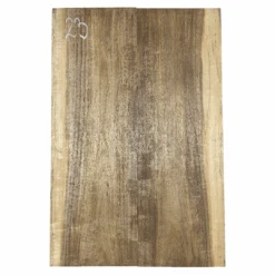 Flame Acacia Guitar Drop Top - 22" X 7-1/4" X 3/8" #23