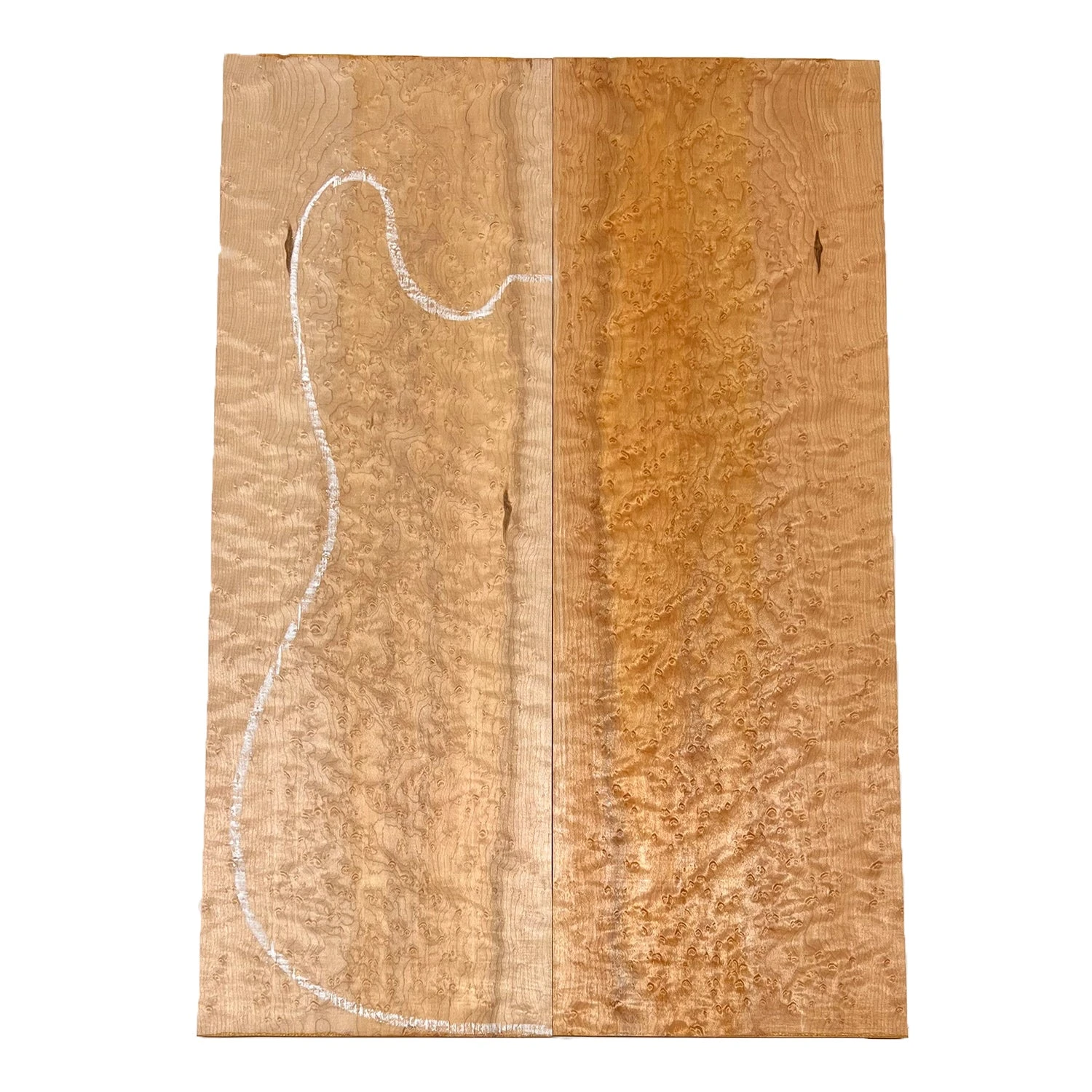 Curly Birdseye Hard Maple Drop Top 21" X 7-1/4" X 3/8" #25-C - Image 4