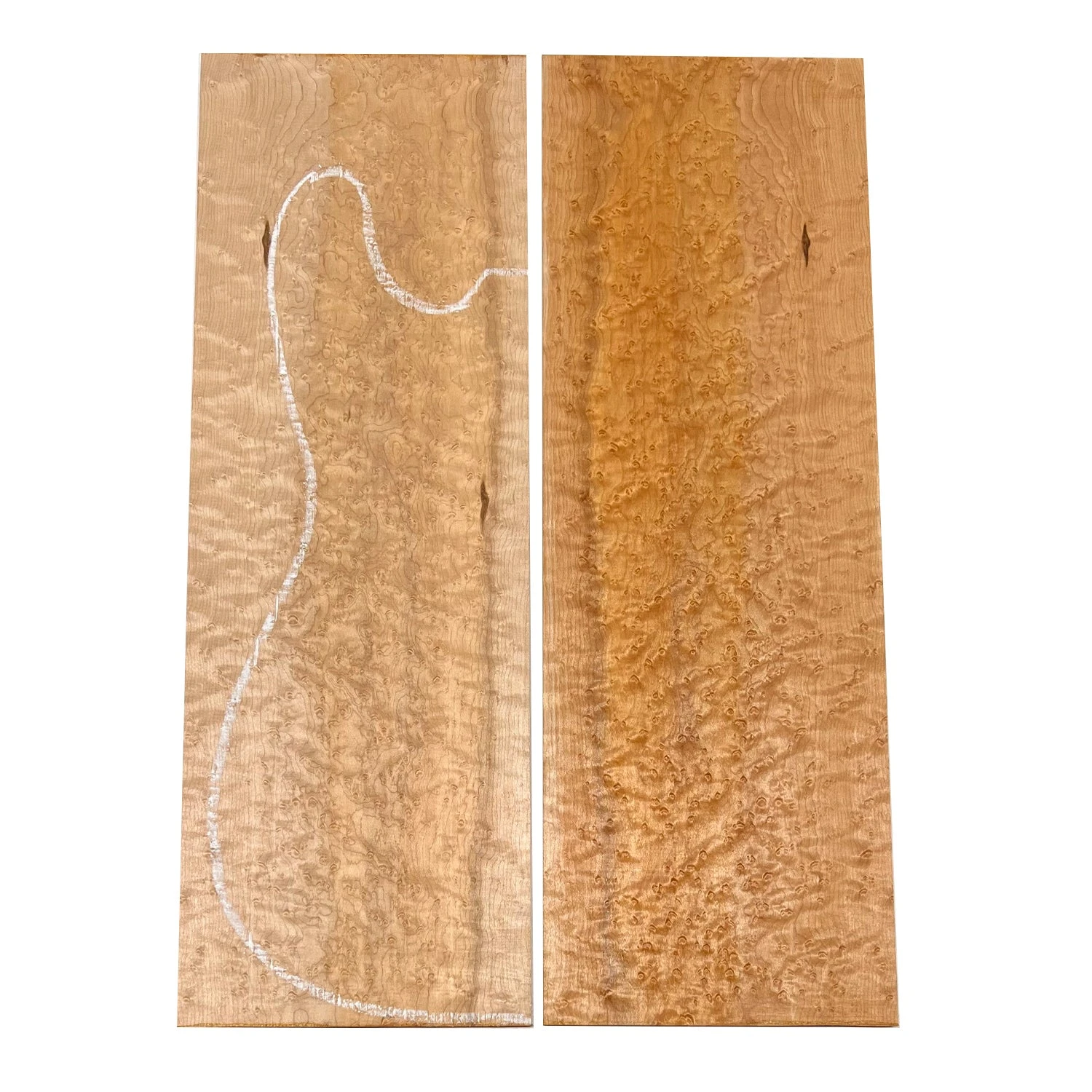 Curly Birdseye Hard Maple Drop Top 21" X 7-1/4" X 3/8" #25-C - Image 5