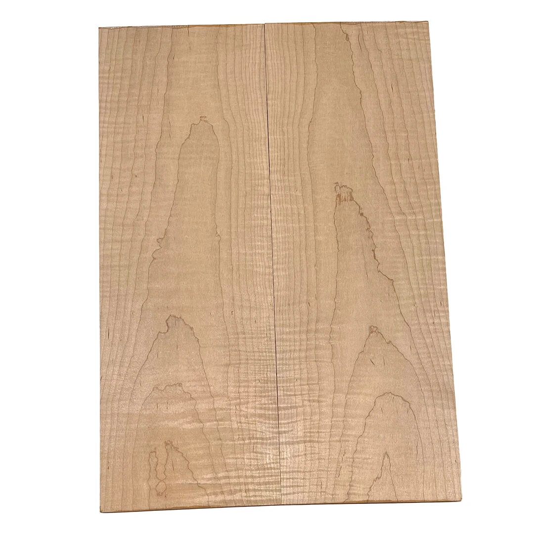 Curly Flame Hard Maple Drop Top 21" X 7-1/4" X 3/8" #27-B - Image 2