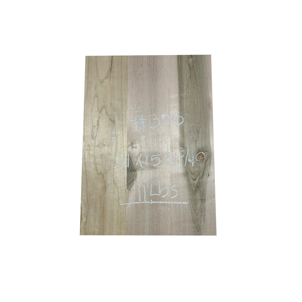 Ambrosia Maple Guitar Body Blank - 21" X 15" X 1-3/4", 11 Lbs (3 Pcs Glued) #305 - Image 3