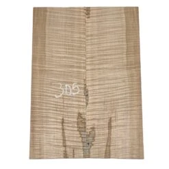 Flame Ambrosia Maple Bookmatched Guitar Drop Top 21" X 7-3/8" X 1/4" #305