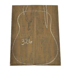 Ziricote Dreadnought Guitar Back Seconds Set #326