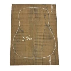 Ziricote Dreadnought Guitar Back Seconds Set #336