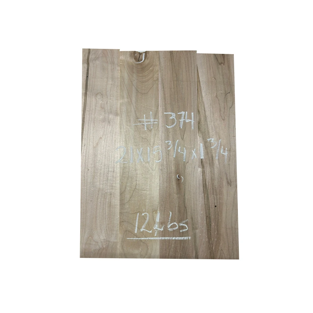 Ambrosia Maple Guitar Body Blank - 21" X 15-3/4" X 1-3/4", 12 Lbs (4 Pcs Glued) #374 - Image 3