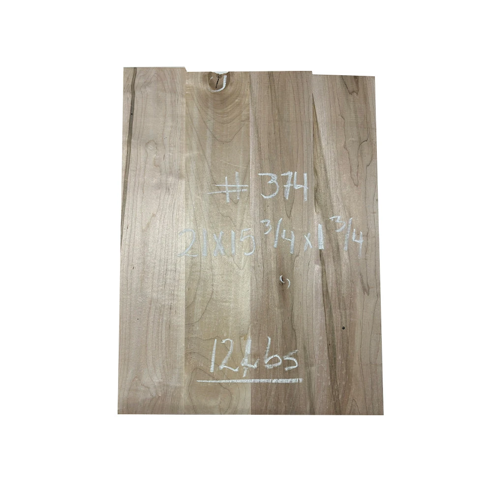 Ambrosia Maple Guitar Body Blank - 21" X 15-3/4" X 1-3/4", 12 Lbs (4 Pcs Glued) #374 - Image 4