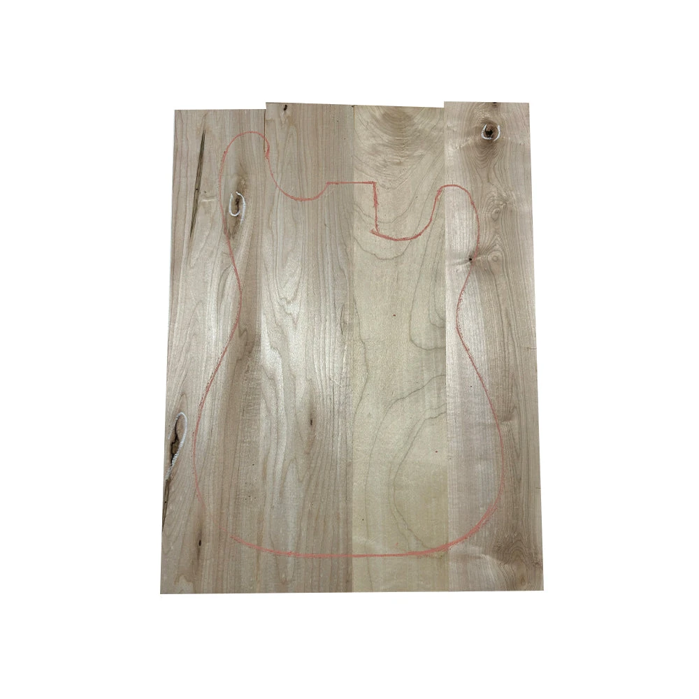 Ambrosia Maple Guitar Body Blank - 21" X 15-3/4" X 1-3/4", 12 Lbs (4 Pcs Glued) #374 - Image 6