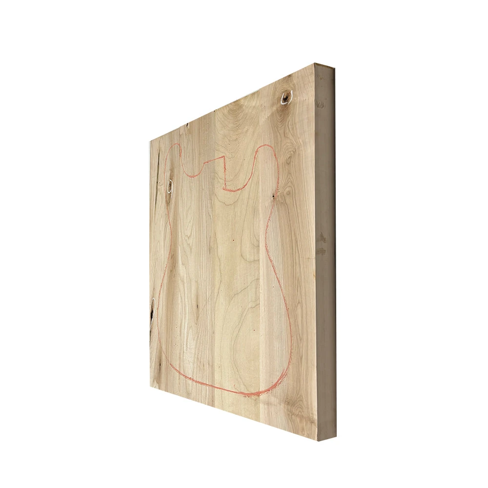 Ambrosia Maple Guitar Body Blank - 21" X 15-3/4" X 1-3/4", 12 Lbs (4 Pcs Glued) #374 - Image 8