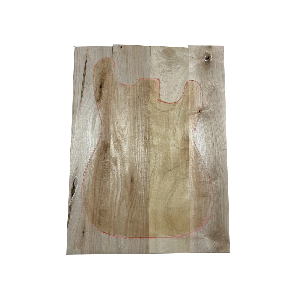 Ambrosia Maple Guitar Body Blank - 21" X 15-3/4" X 1-3/4", 12 Lbs (4 Pcs Glued) #374 - Image 9