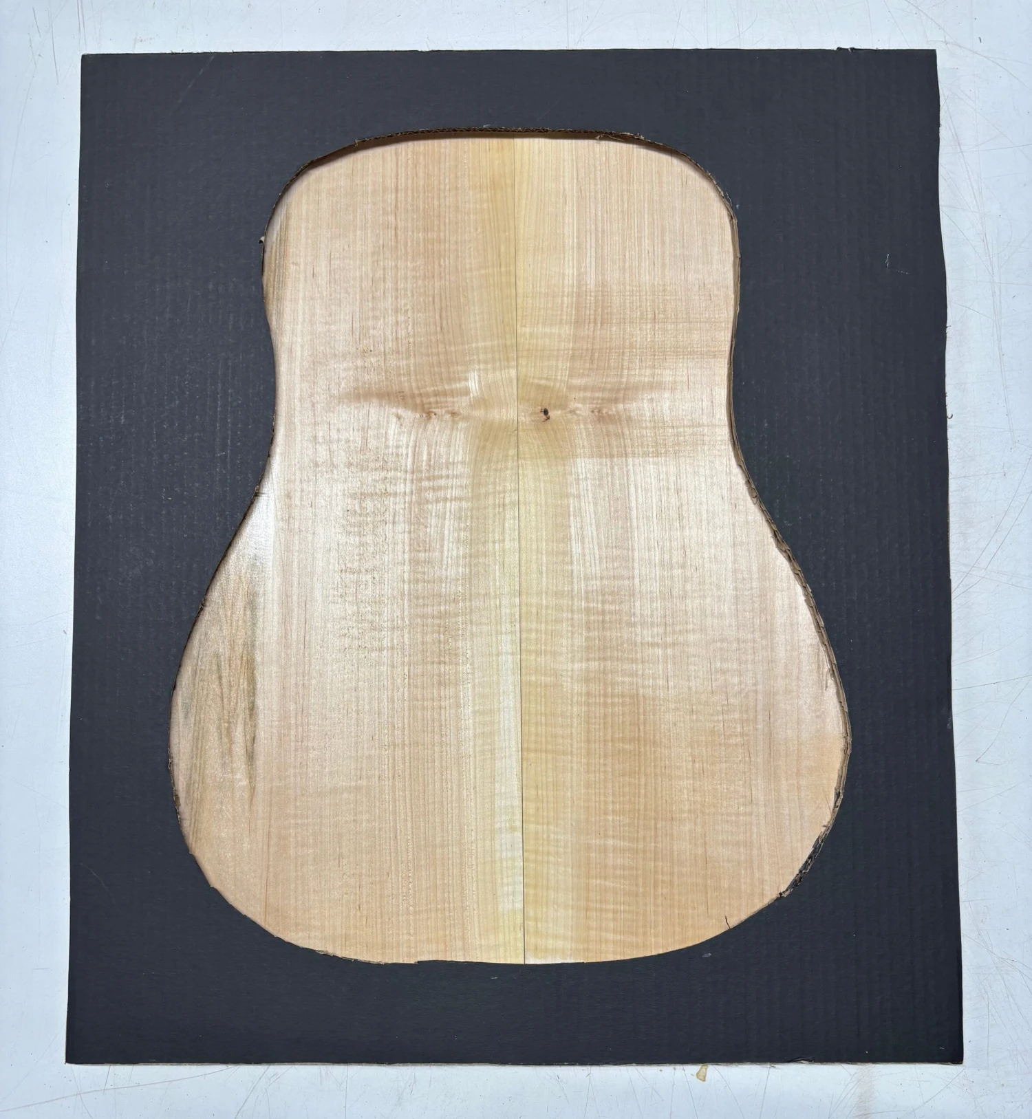 Flame Ambrosia Maple AAAA Grade Dreadnought Guitar Back And Side Set #3903 - Image 5