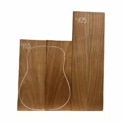 Sapele Dreadnought Guitar Back And Side Set #405