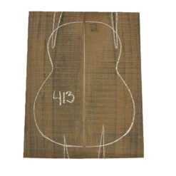 Ziricote Classical Guitar Back Seconds Set #413