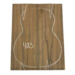 Ziricote Classical Guitar Back Seconds Set #423