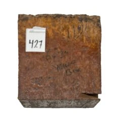 Australian Yellow Box Burl Wood Bowl Blank, 6" X 6" X 3" | #427