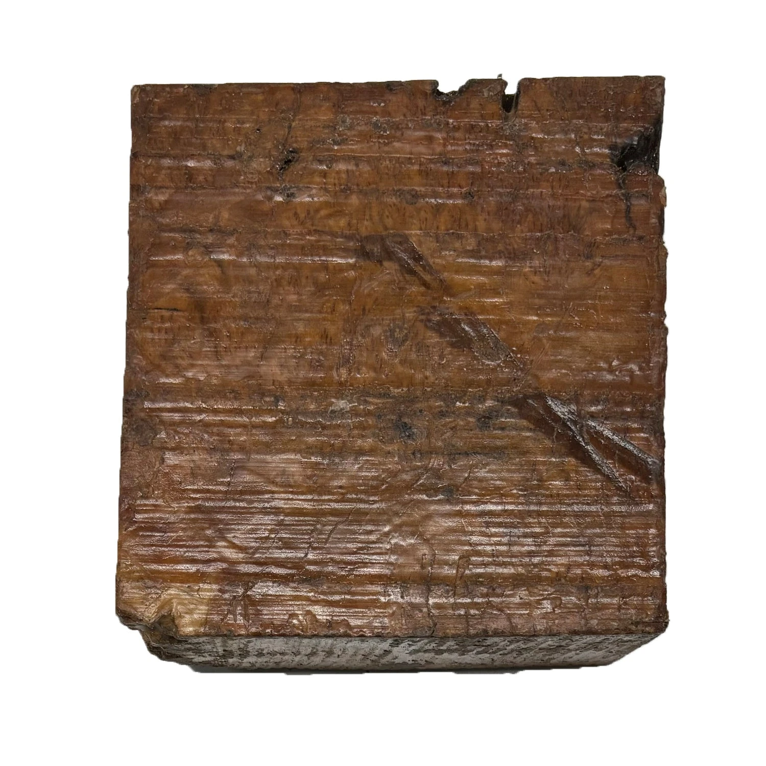 Australian Yellow Box Burl Wood Bowl Blank, 6" X 6" X 3" | #429 - Image 2