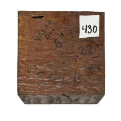 Australian Yellow Box Burl Wood Bowl Blank, 6" X 6" X 3" | #430