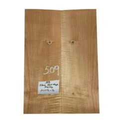 Flame Hard Maple Bookmatched Guitar Drop Tops - 21" X 7-1/4" X 1/4" #509