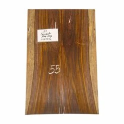 Cocobolo Bookmatched Guitar Drop Top Set - 21" X 7" X 3/8" #55