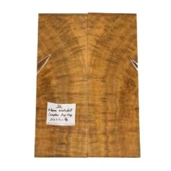 Flame Waterfall Camphor Guitar Drop Top 21" X 7-1/4" X 3/8" #56