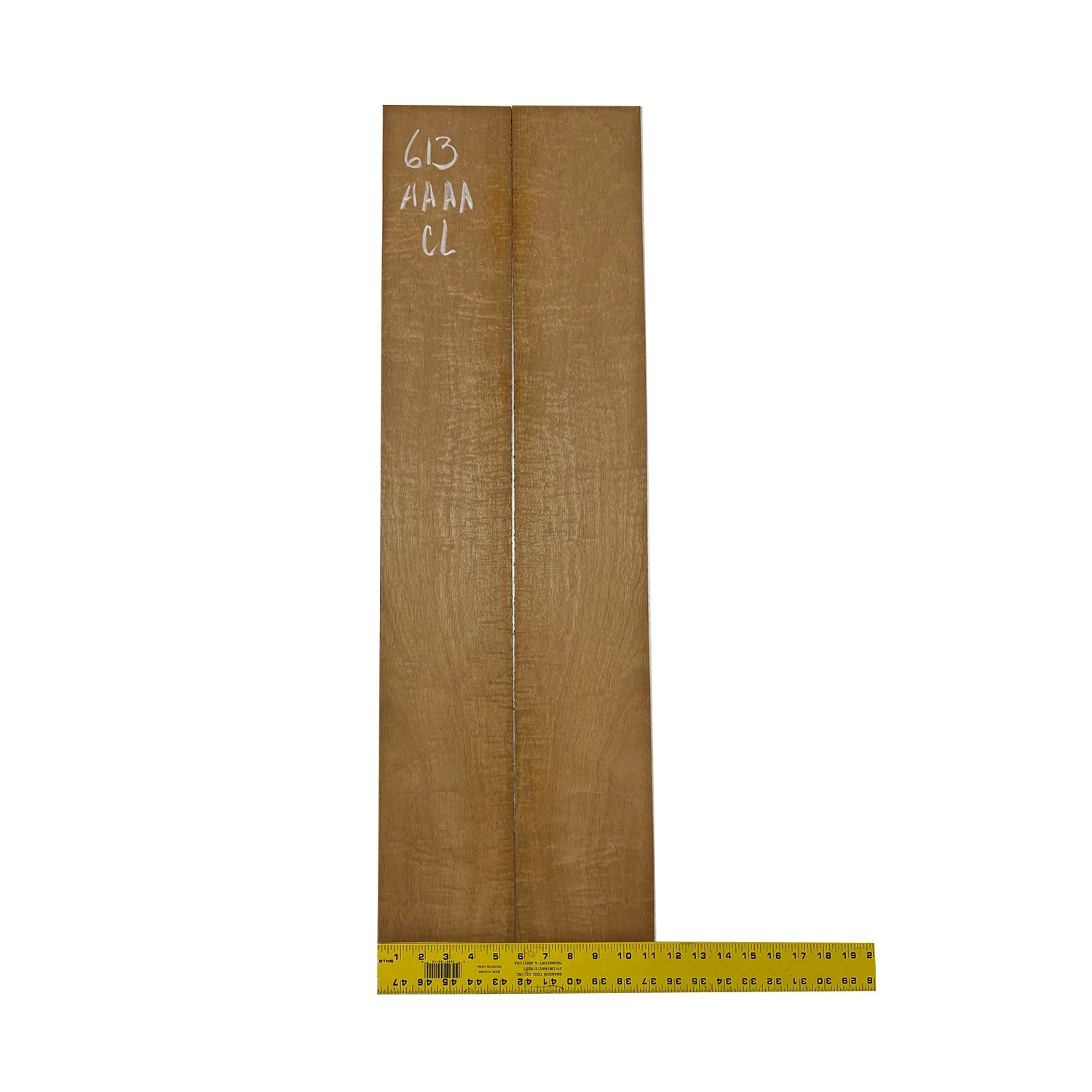 Flame Genuine Mahogany Classical AAAA Grade Guitar Back & Side Set #613 - Image 5